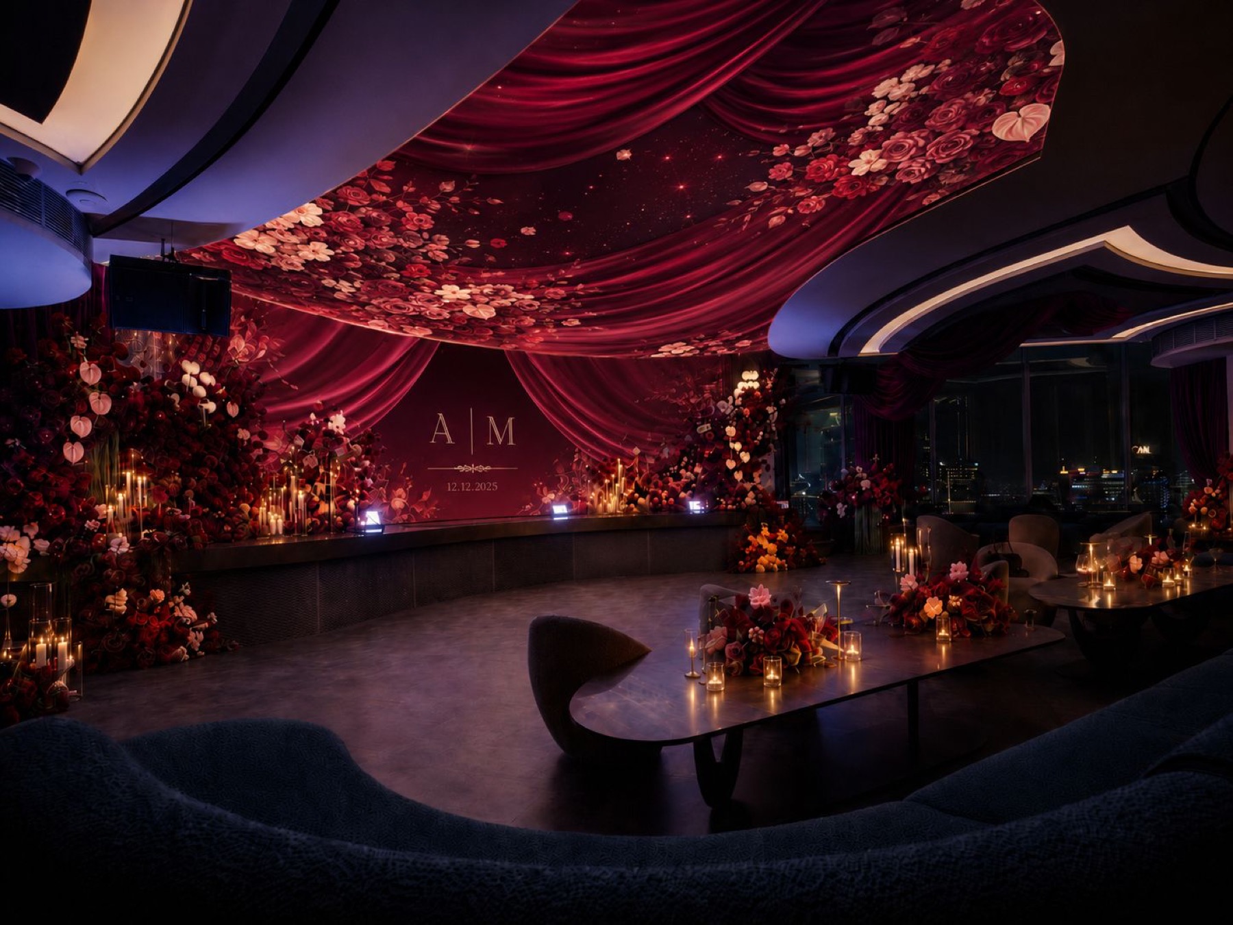 ANTHEM private event setup